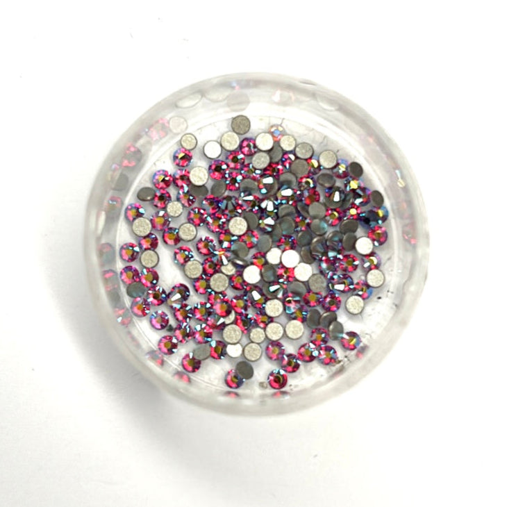 SWAROVSKI® - Röd-Skimrig