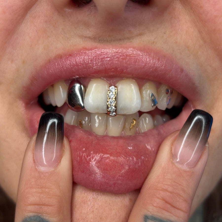 PLATED GAP GRILLZ BLING