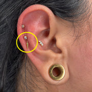 TITANSMÜKKE HÄNGANDE SPETS