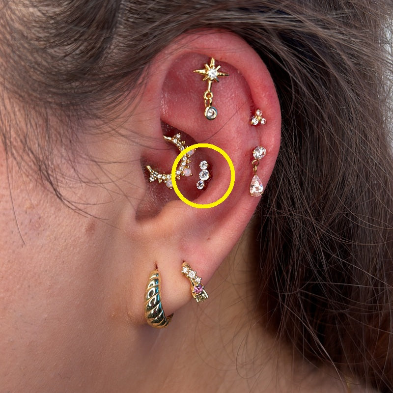 TITANSMÜKKE KRISTALL-TRIO