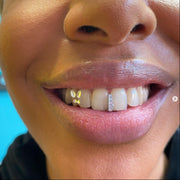 STEEL GAP GRILLZ BLING